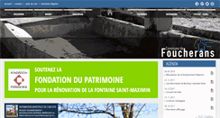 Desktop Screenshot of foucherans25.fr